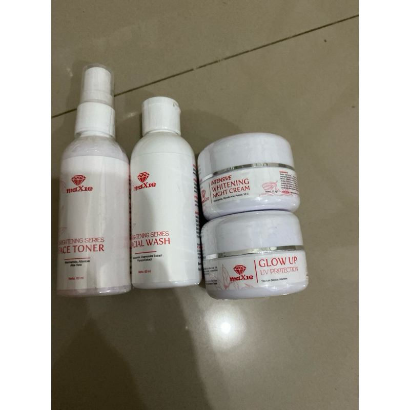 maxie skincare premium glow up terbaru bpom