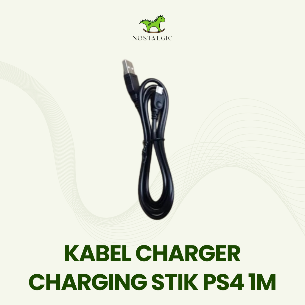 Kabel Charger Charging Stik Ps4 1m Kabel Usb Stik Ps4 1m Kabel Stik Ps4 1m