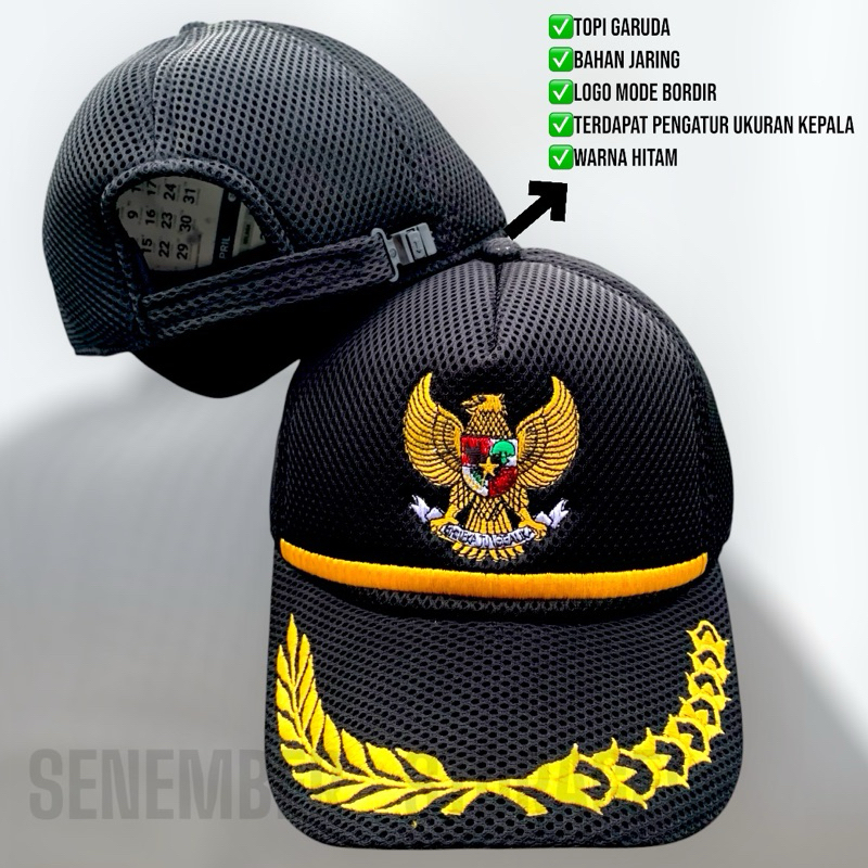TOPI DINAS LURAH - TOPI PERANGKAT DESA - TOPI ASN - TOPI PNS - TOPI CAMAT - TOPI GARUDA - TOPI KADES