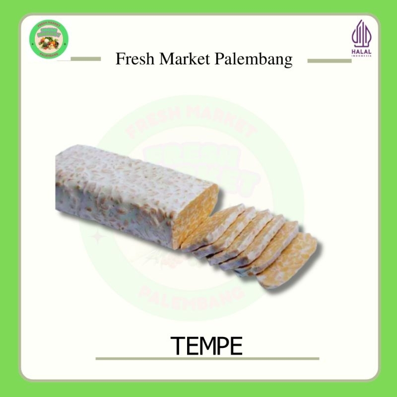 

Tempe Plastik -Fresh Market Palembang-