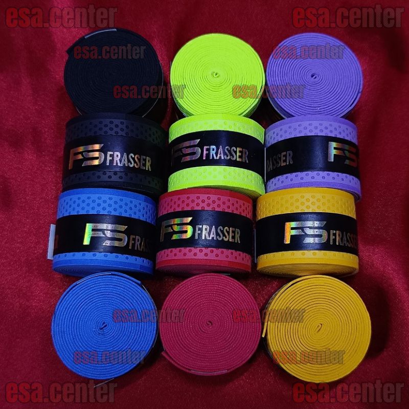 Grip Raket Karet Frasser BINTIK / Grip Karet Raket Badminton FRASSER BINTIK ORIGINAL