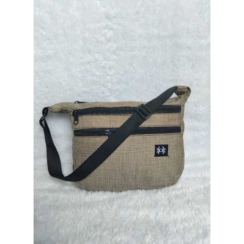 TAS SELEMPANG PRIA MODEL PERAHU SLINGBAG COWOK TERBARU/ TAS SEKOLAH/ TAS KULIAH / TAS DISTRO COWOK