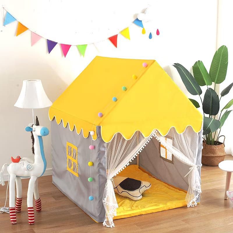 PROMO TENDA UKURAN JUMBO ANAK ANAK I HOUSE TENT CAMPING I RUMAH RUMAHAN TENDA I TENDA ANAK PEREMPUAN