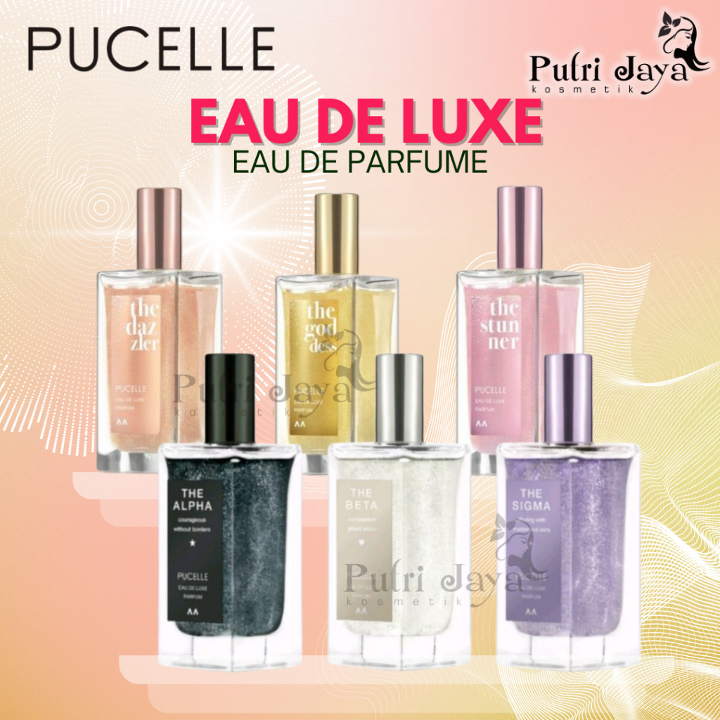 PUCELLE Eau de Luxe Parfum 50ML | Parfume Cewek Mandom