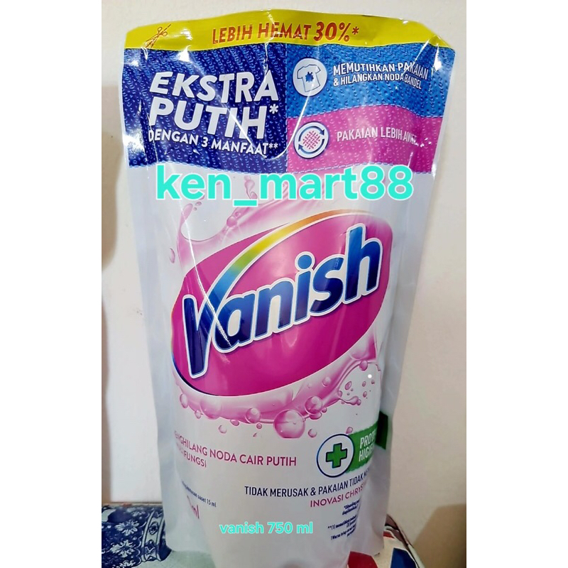 vanish ekstra putih cair  750ml