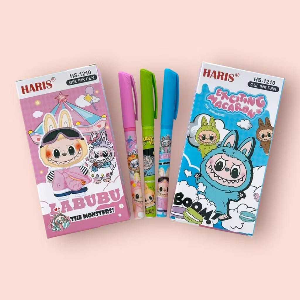 

Pulpen LABUBU Bolpoin BALLPOINT Pulpen GEL (12pcs)