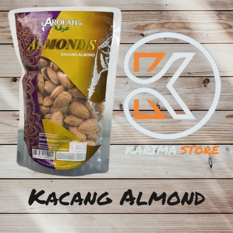 

KARIMA STORE - Kacang Almond 200 gr