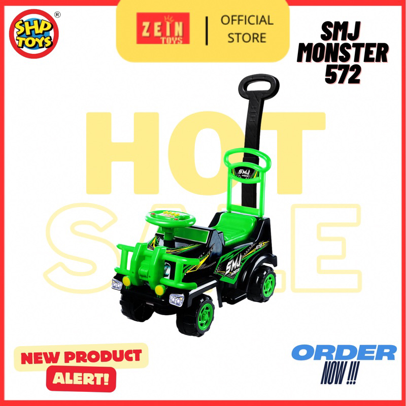 ZEINTOYS Mobil dorong anak kendaraan anak mobil jeep SHP Toys SMJ 572
