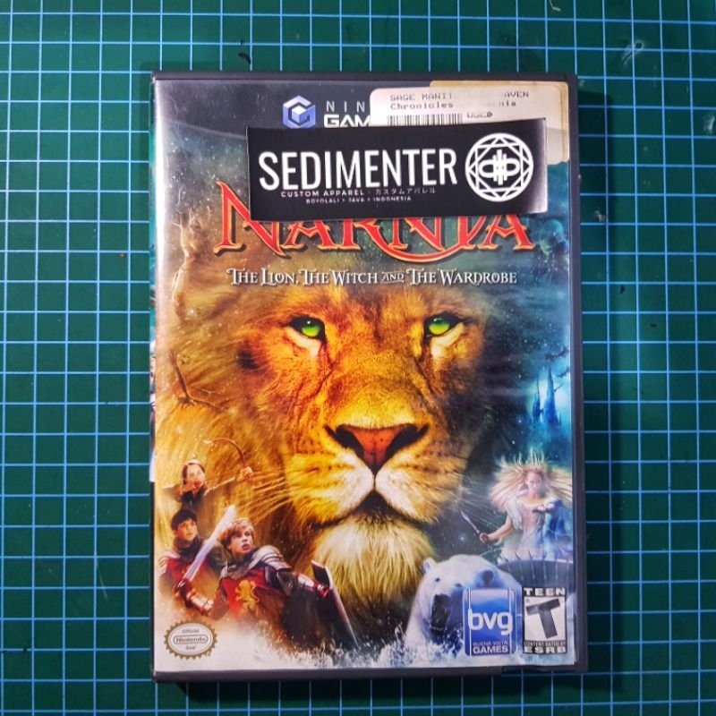 Narnia - Kaset Game Original Gamecube komplit.