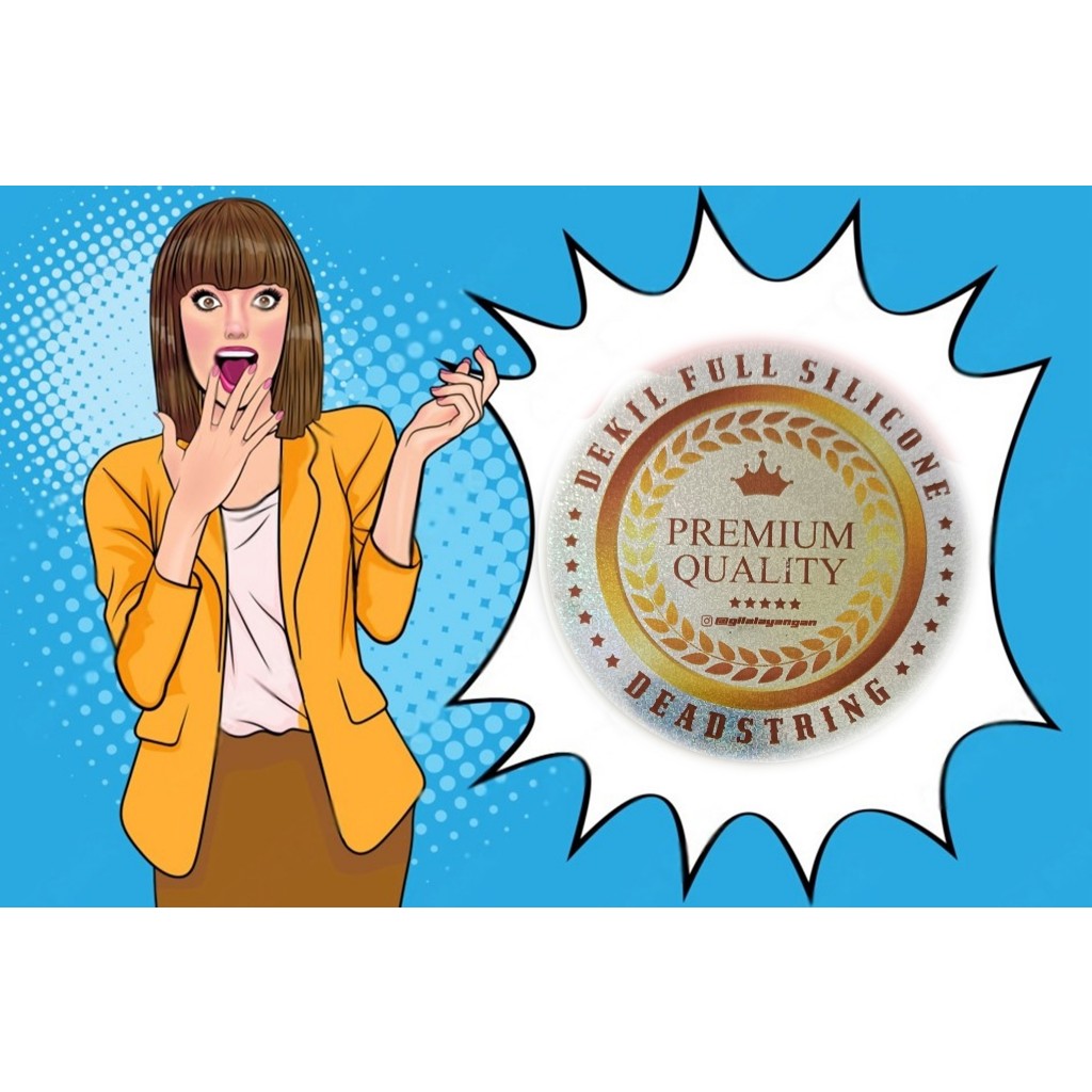 Gelasan Matot DEKIL FULL SILICONE Premium Quality Bahan Abu Klos 6000 Yard