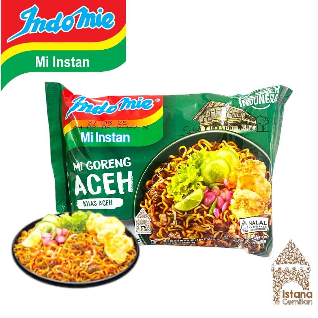 

Indomie Mi Goreng Aceh 90 Gram . Kuliner Indonesia