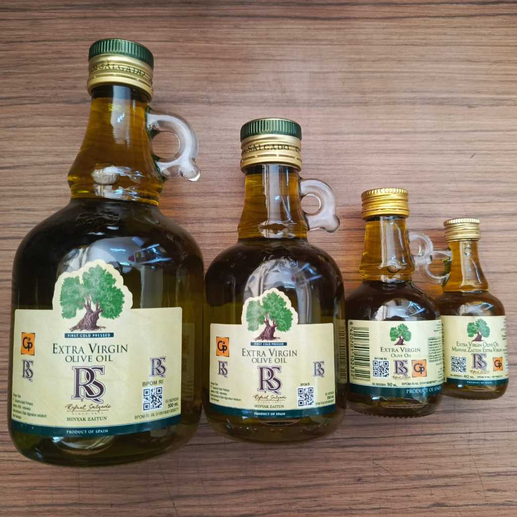 

zaitun extra virgin oil RS zaitun EVO RS rafael salgado minyak zaitun bisa diminum 500ml 250ml