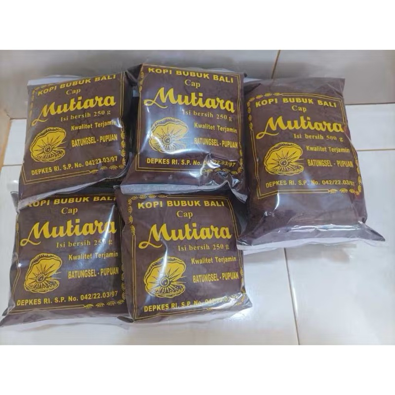 

Kopi Mutiara Bubuk Asli Bali Khas Tabanan Pupuan