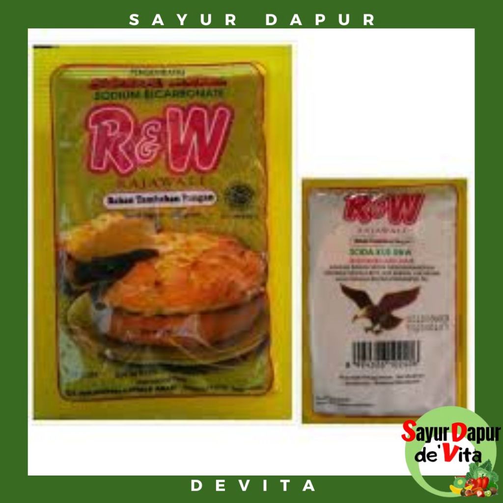 

Baking Soda, Pengembang Kue, Rajawali, RW 40gr