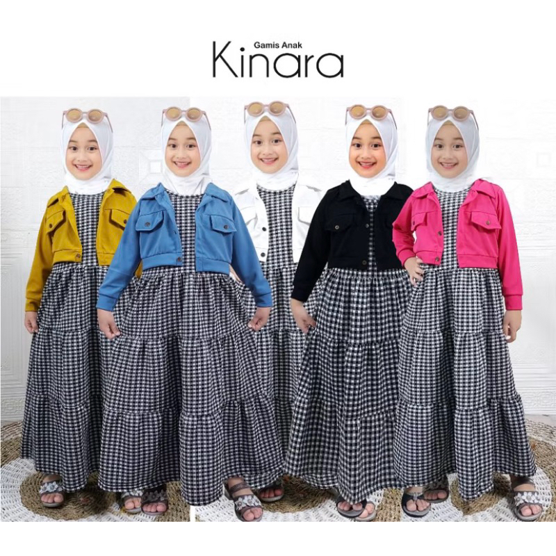 Gamis Rompi Anak Perempuan