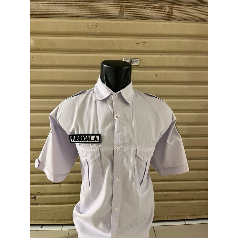 Kemeja KPU seragam KPU baju KPU putih pendek