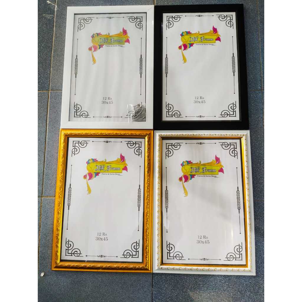 

BINGKAI FOTO DENGAN MIKA/ 12Rs PAS 30x45cm/ PIGURA / FRAME FIBER / HIASAN DINDING / PAJANGAN / KOLASE / POP UP