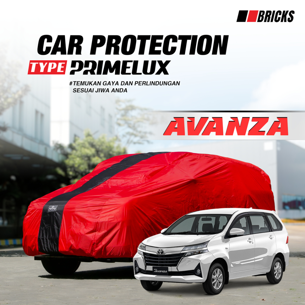 Cover Mobil Avanza Sarung Mobil Avanza Body Cover all new Avanza Tipe Super Warna