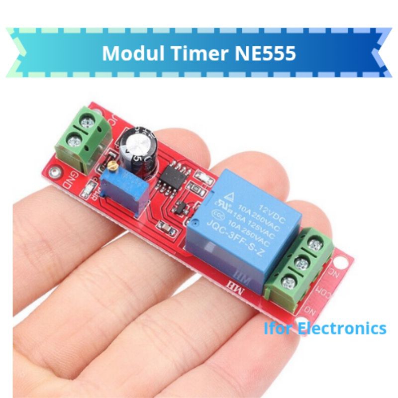 NE555 Modul Switch Delay Relay Adjustable 12V Timer Relay