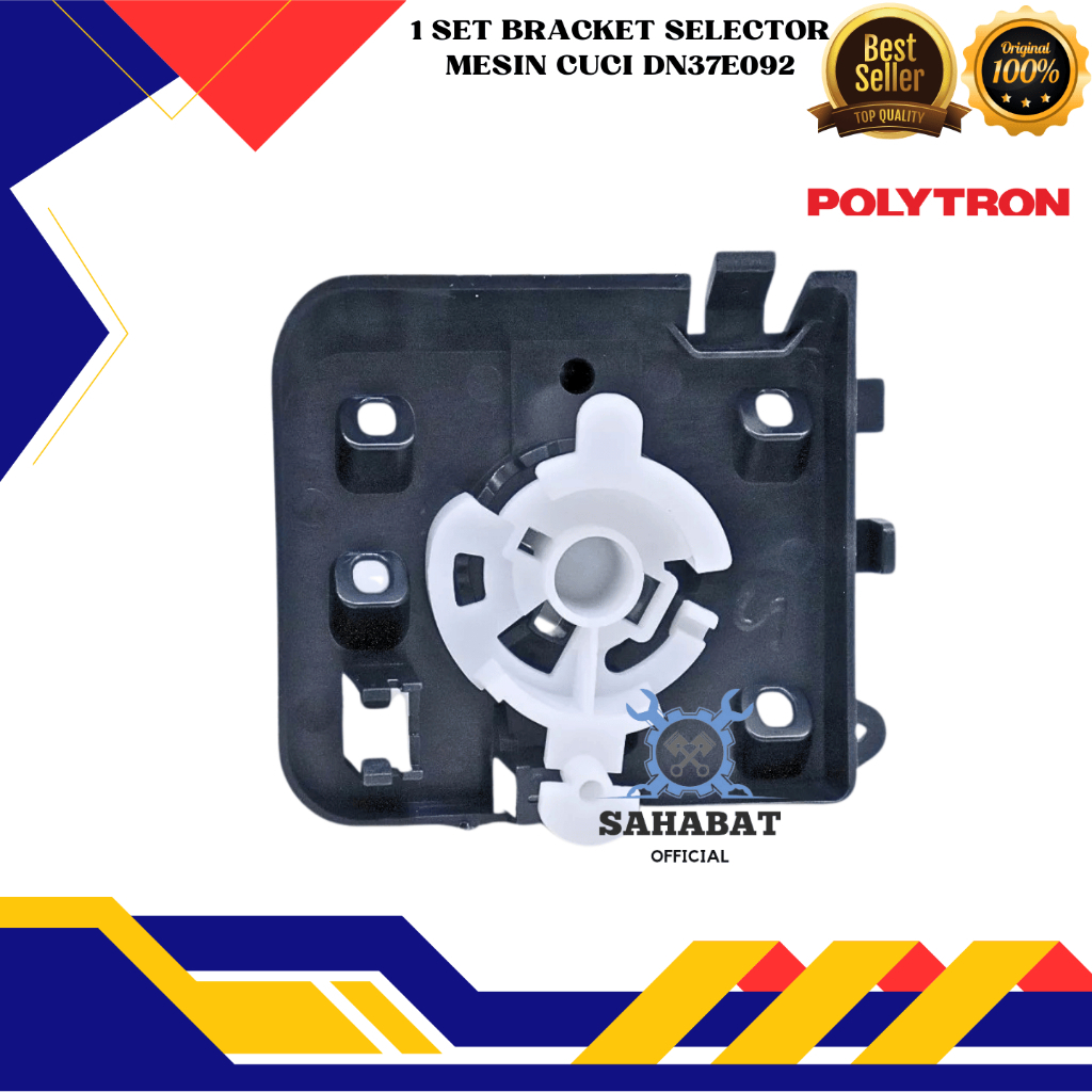 SET DUDUKAN TIMER MESIN CUCI POLYTRON DN37E092 MESIN CUCI 2 TABUNG 1 TABUNG ORIGINAL
