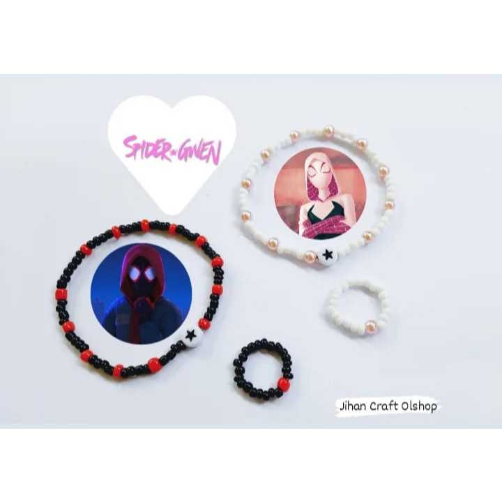 Spiderman Couple Bracelet / Gelang Spiderman Couple / Gelang Couple