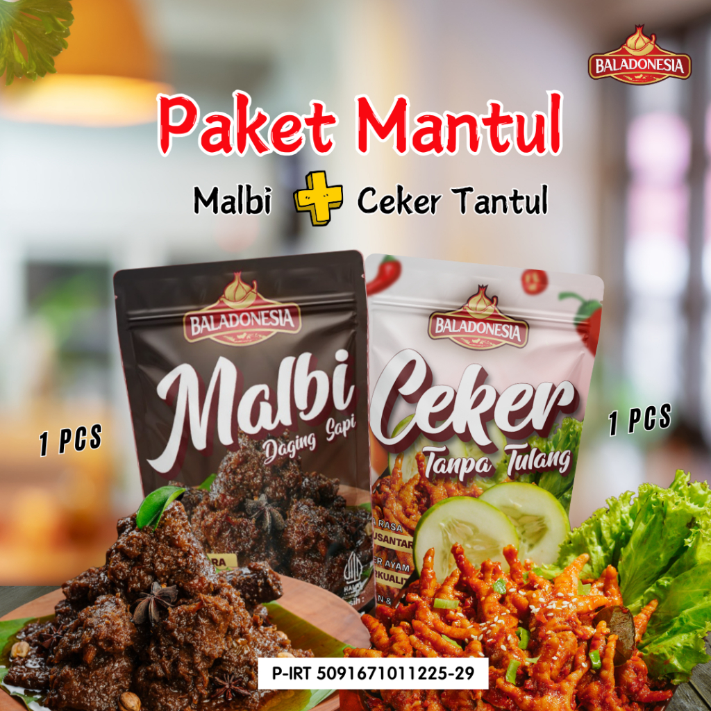

Baladonesia | Paket Mantul - Malbi & Ceker Tantul