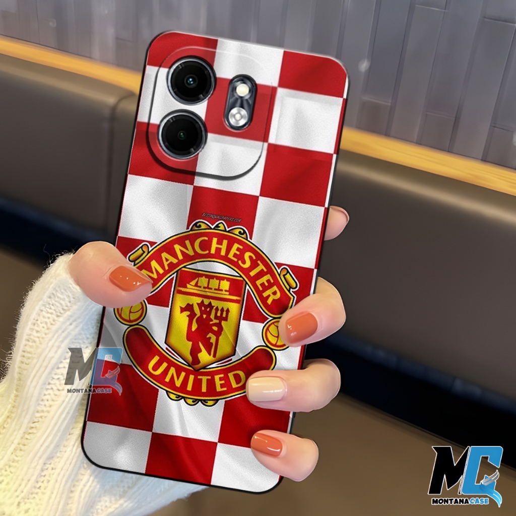 MONTANACASE - Soft Case Handphone Infinix hot 50i & Infinix Smart 9 Terbaru 2025 Case Fashion Motif 