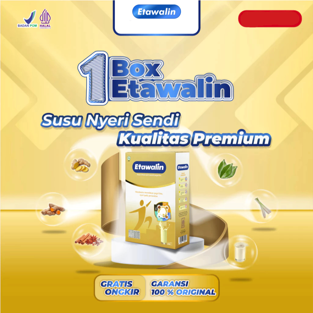 

Susu Etawalin 200 gr - Membantu Mengatasi Asam Urat, Rematik dan Nyeri Sendi