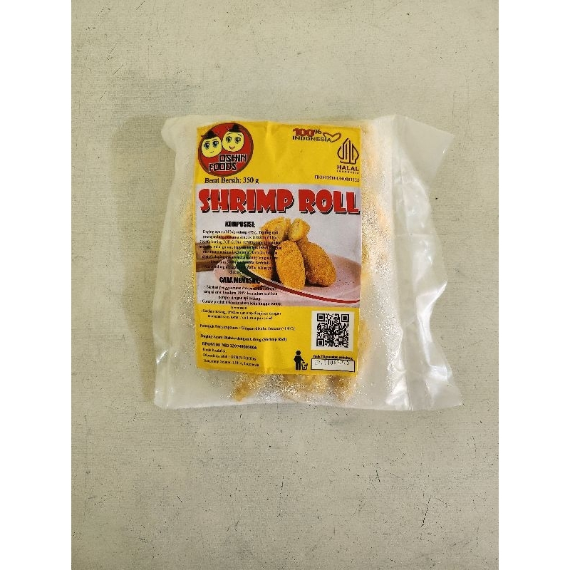 

Oshin Foods Shrimp Roll isi 12/350 gram