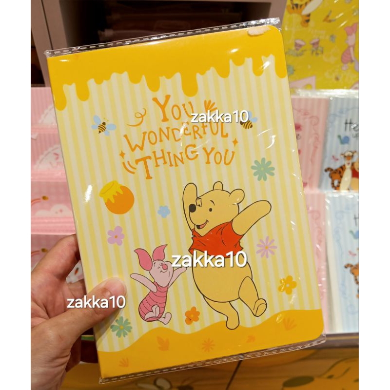 

( 3 Desain ) Ohsome Disney Winnie The Pooh Memo Note Set Yellow / Purple / Pink | Buku Kertas Catatan Lucu