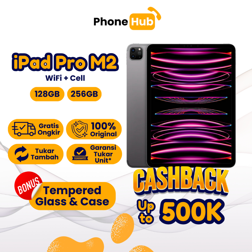 Apple iPad Pro 2022 M2 512GB 256GB 128GB 12.9" 11" Wifi & Cellular