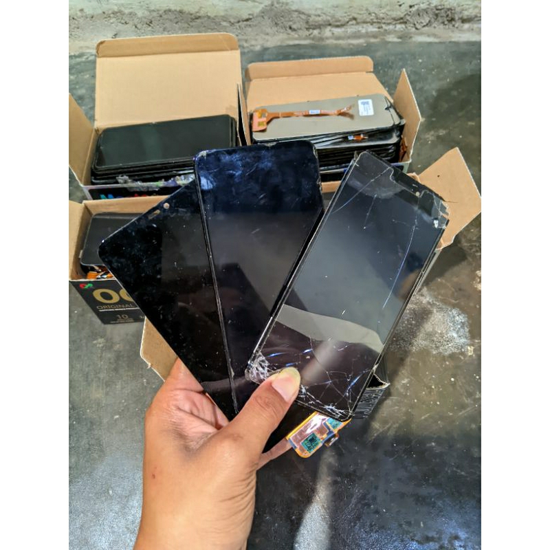 (COD) LCD bekas/rosok lcd kiloan cocok buat bahan leburan