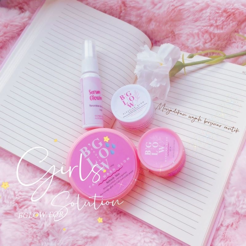 BGLOW HRB Skincare 4 item