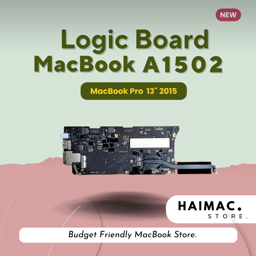 Logic Board A1502 - Macbook Pro 13" 2013 2014 2015 RAM 8GB 16 GB Mainboard Mesin