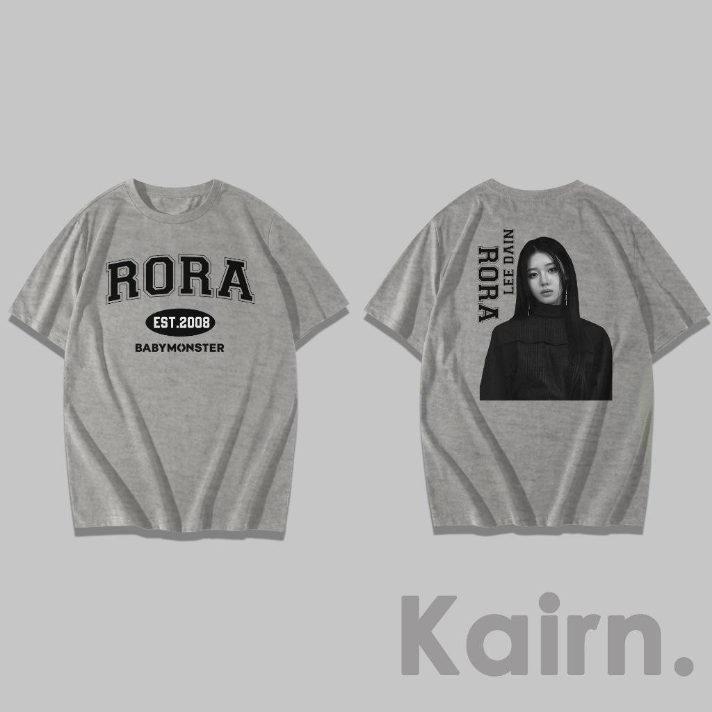 KAIRN - Kaos RORA Babymonster / Kaos Babymonster / Kaos Kpop / Fansmerch