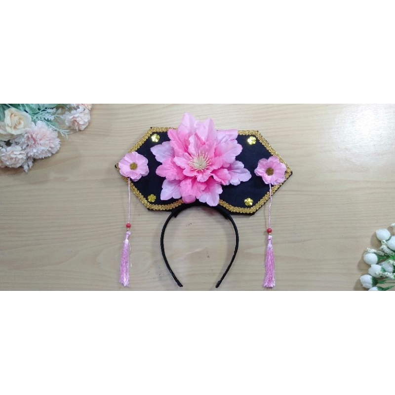 Bando Imlek Putri Huan Zhu Pink