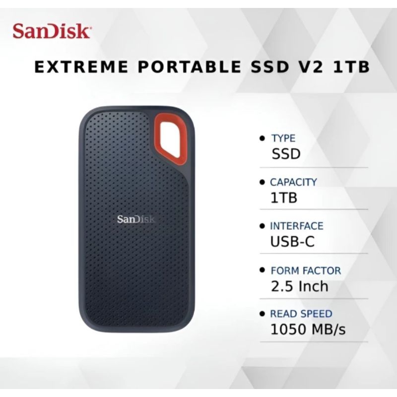 Sandisk SSD Portable 1TB E61