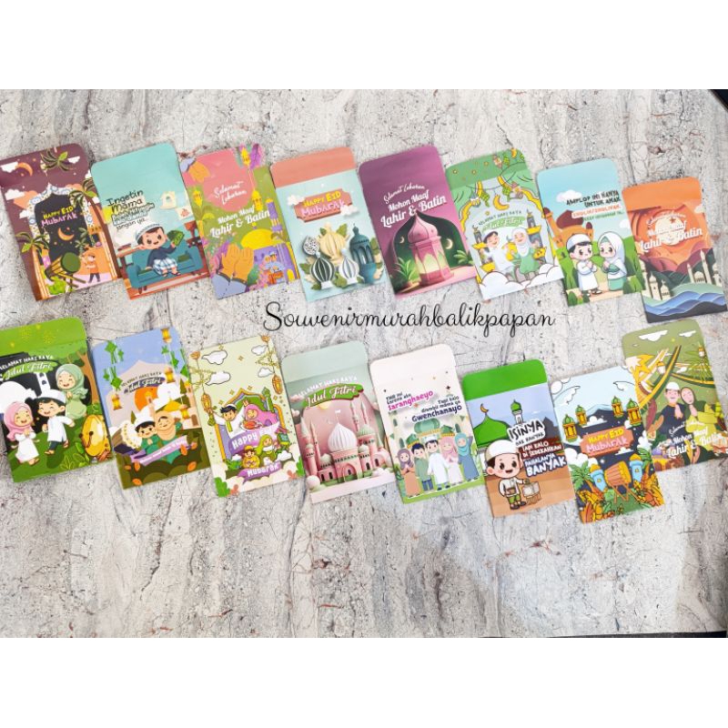 

(20 Pcs) AMPLOP LEBARAN KECIL / AMPLOP LEBARAN AESTHETIC / AMPLOP IDUL FITRI / AMPLOP THR LEBARAN