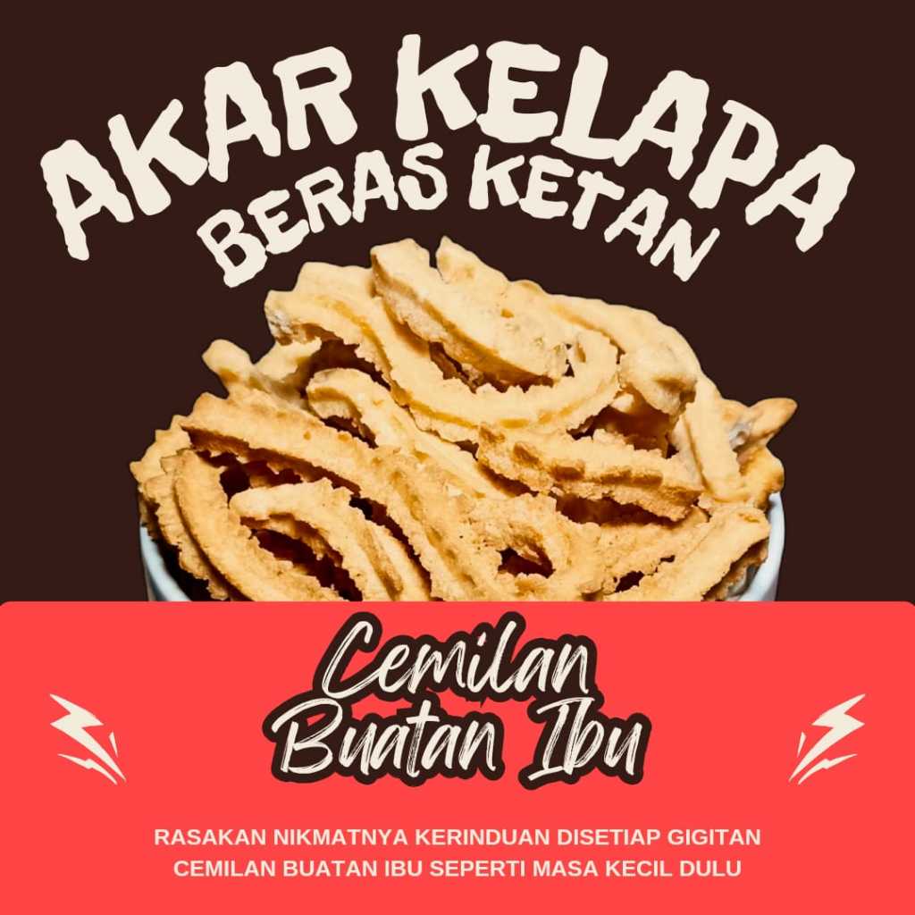 

Kue Akar Kelapa Akar Pinang Kue Kaktus Stick Yuyu Kue Tradisional Kue Kering Cemilan Buatan Ibu