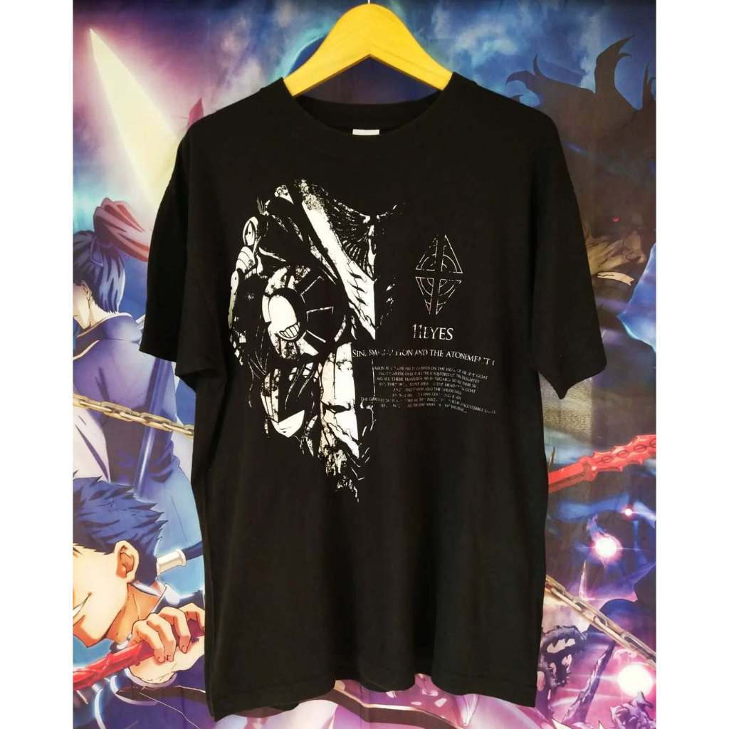 11eyes Big Art Official Anime Tee by Printstar Kaos Tshirt Original Second Merch Japan Korea Brand V