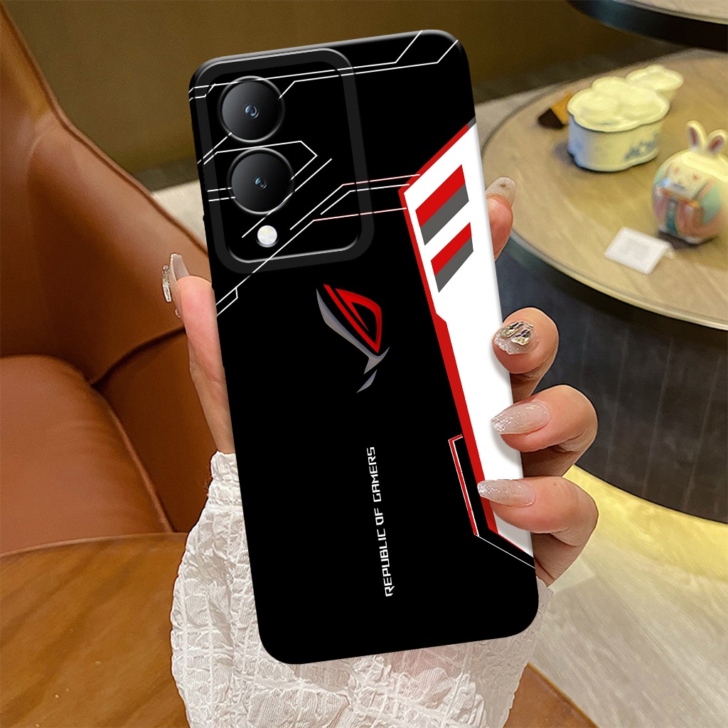 New Gaming Case - Softcase Vivo Y17s Terbaru - Case Hp Vivo Y17s - Casing Vivo Y17s - Lentur & Tebal