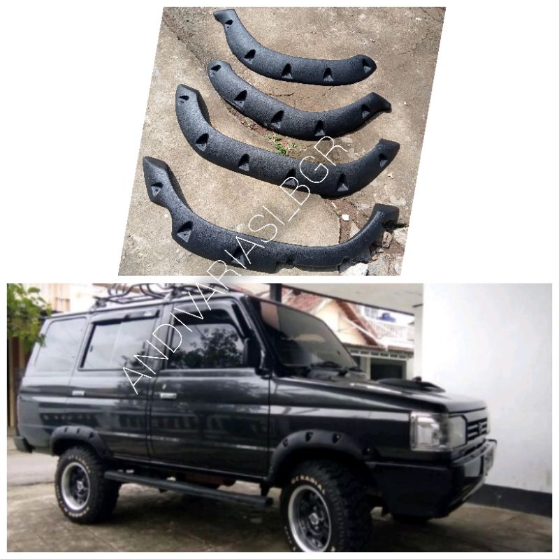 Over fender Kijang kotak Grand Ekstra Extra & Super model baut variasi