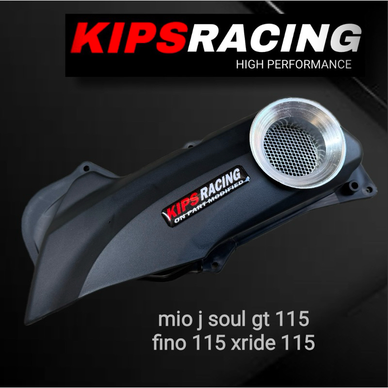 corong udara kips racing mio j 115 soul gt 115 fino 115 c ride 115 variasi aksesoris mio j