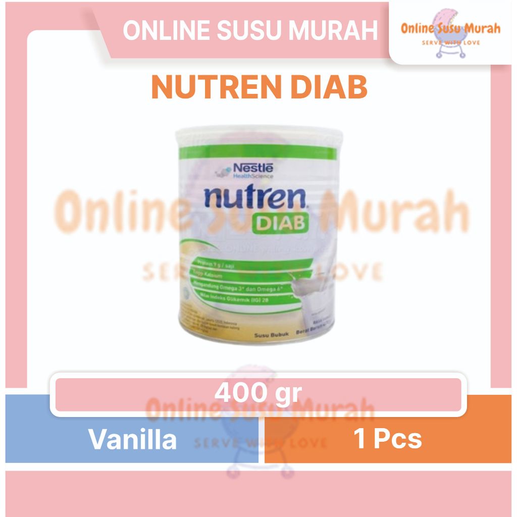 

NUTREN Diabetes Vanila 400g / 400 g SSKL