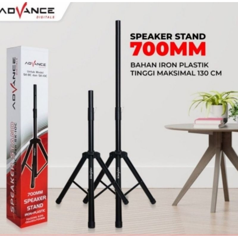 Advance Speaker Stand Iron+Plastic Untuk Model SK-8C dan SK-10C