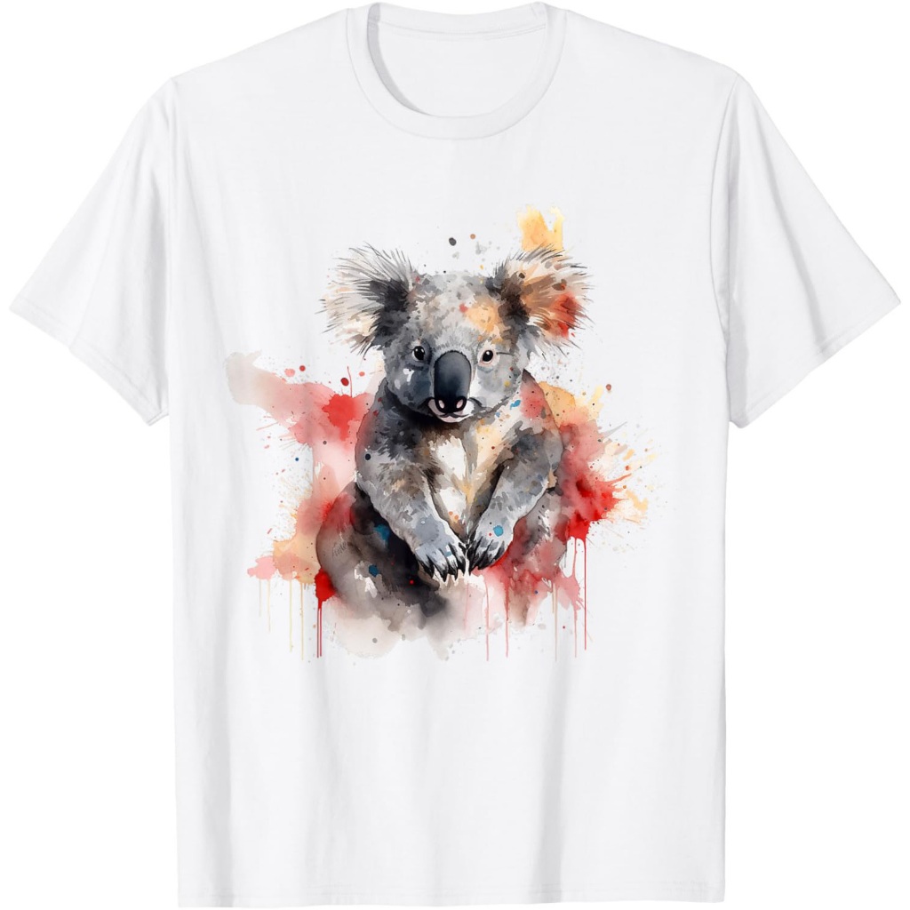 Karya Seni Koala - Kaos Seni Hewan Koala