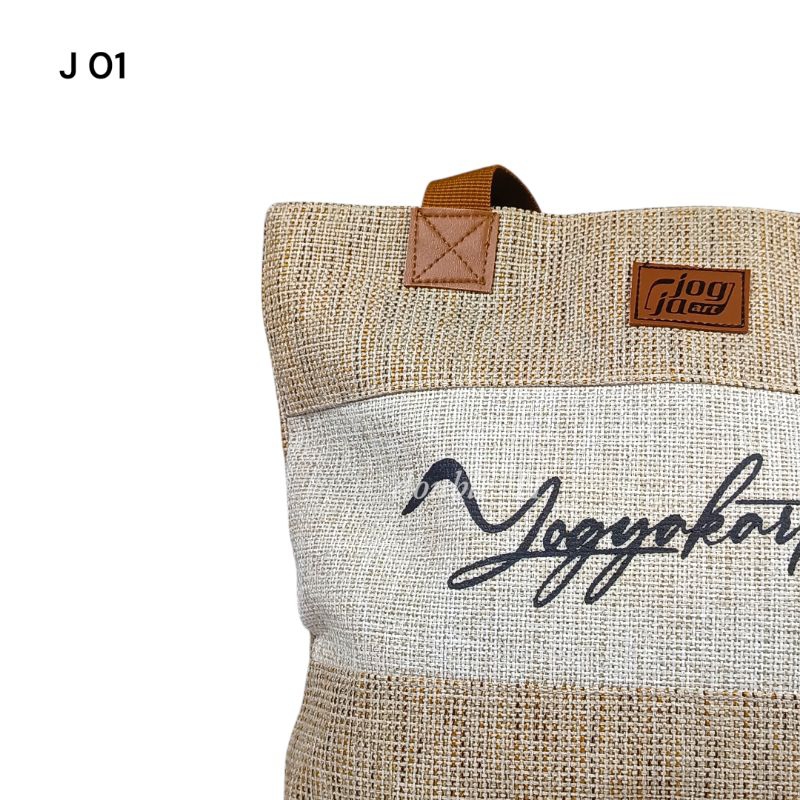TAS TOTE BAG KANVAS / TOTE BAG KANVAS JOGJA / TAS KANVAS JOGJA / TAS OLEH-OLEH JOGJAKARTA / TAS MUKE