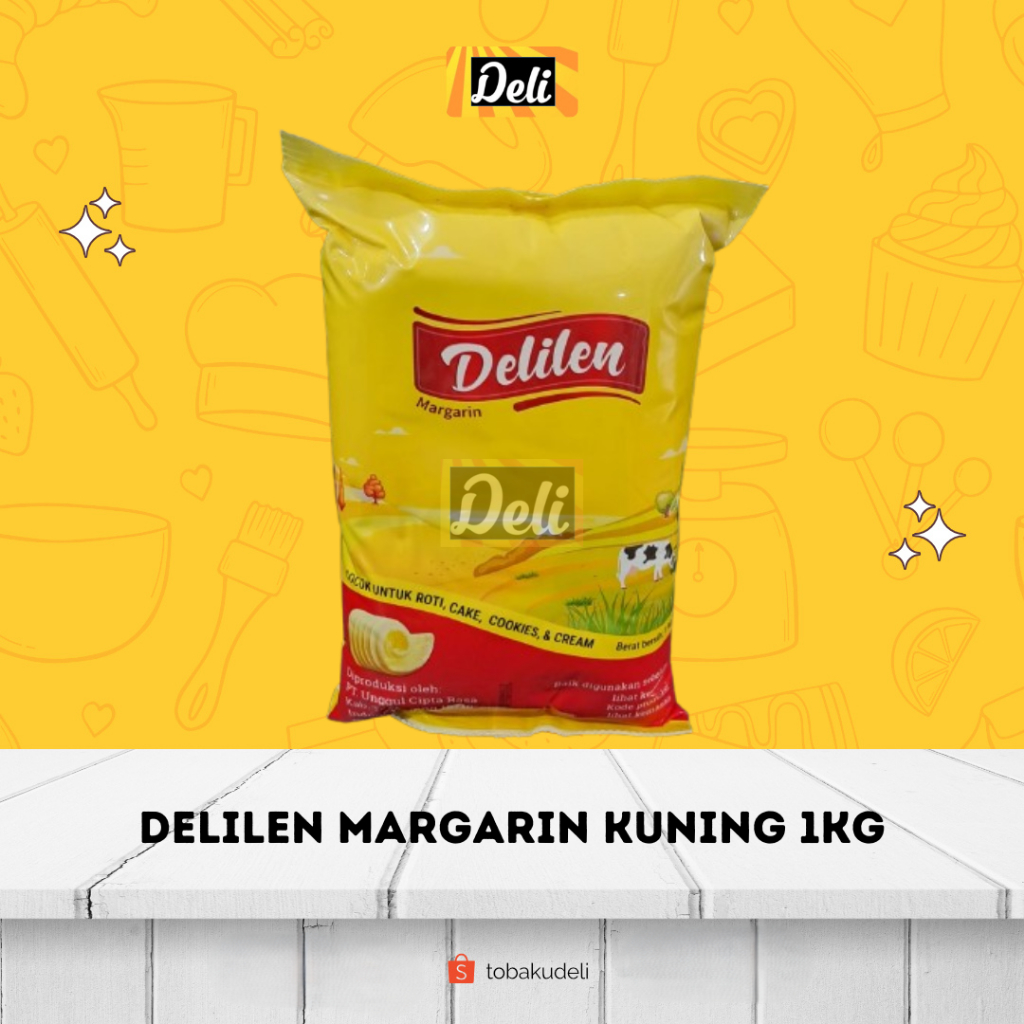 

Margarin Kuning Delilen Kemasan Ori 1kg Pouch