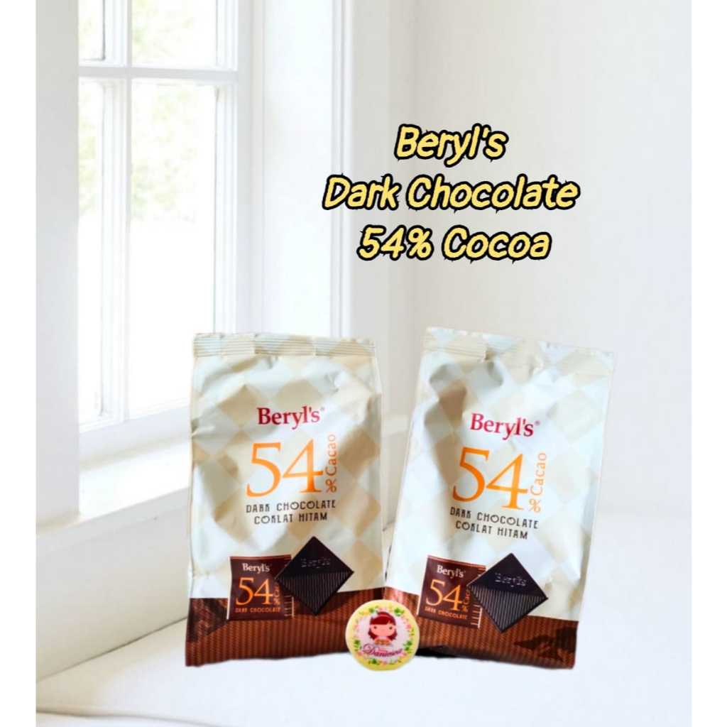 

Coklat Import I Beryl's 54% Dark Chocolate coklat hitam malaysia halal ( SCP )