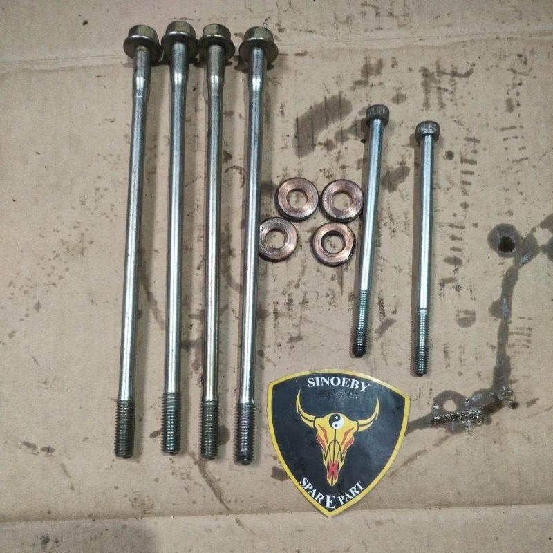 baut tusuk sate vixion r15 head kop vixion r15v2 set